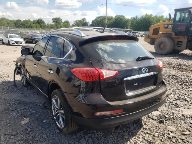 JN1AJ0HR6CM452605 - 2012 INFINITI EX35 BASE Մանուշակագույն լուսանկար 3
