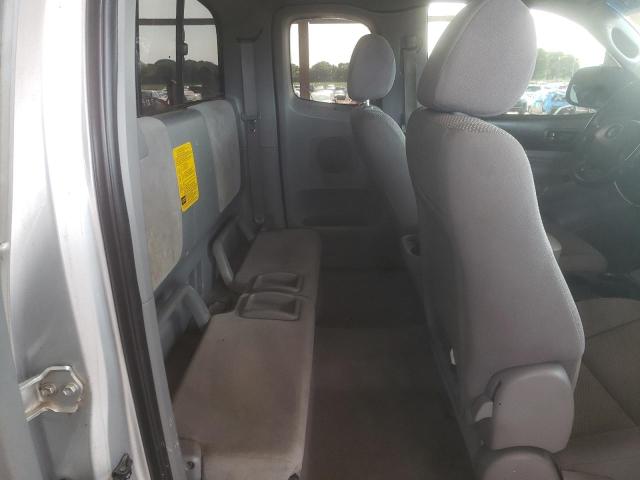 5TEUX42N47Z447924 - 2007 TOYOTA TACOMA ACCESS CAB ვერცხლისფერი ფოტო 10