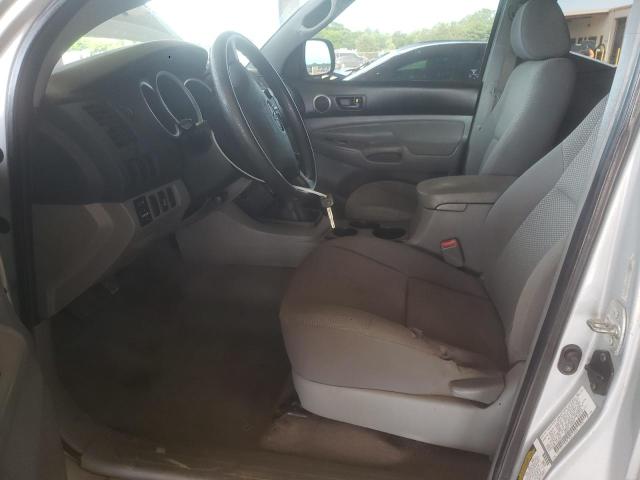 5TEUX42N47Z447924 - 2007 TOYOTA TACOMA ACCESS CAB ვერცხლისფერი ფოტო 7