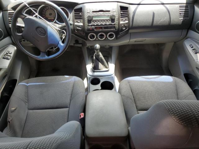 5TEUX42N47Z447924 - 2007 TOYOTA TACOMA ACCESS CAB ვერცხლისფერი ფოტო 8