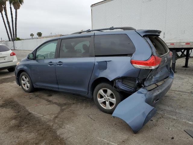 5TDKK3DC9ES503328 - 2014 TOYOTA SIENNA LE BLUE photo 2