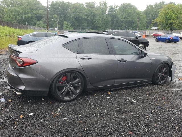 19UUB6F56MA009384 - 2021 ACURA TLX TECH A GRAY photo 3