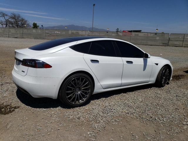 5YJSA1E24HF192400 - 2017 TESLA MODEL S WHITE photo 3