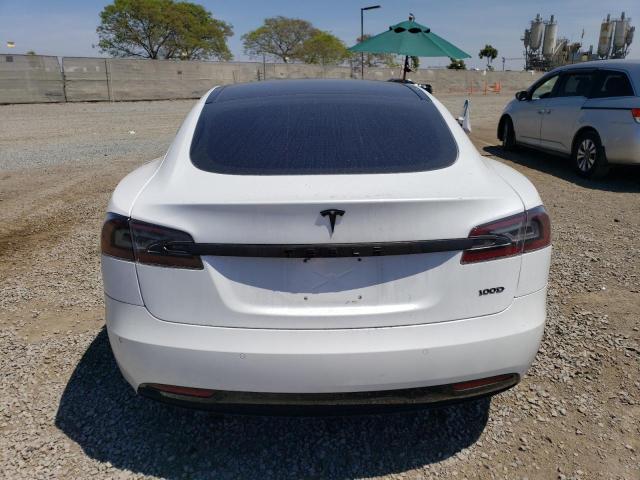 5YJSA1E24HF192400 - 2017 TESLA MODEL S WHITE photo 6
