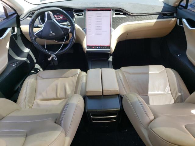 5YJSA1E24HF192400 - 2017 TESLA MODEL S WHITE photo 8