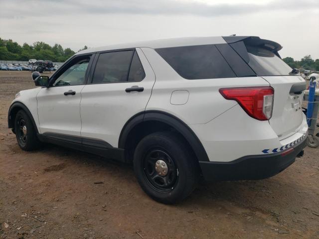 1FM5K8AB9NGB52335 - 2022 FORD EXPLORER POLICE INTERCEPTOR WHITE photo 2