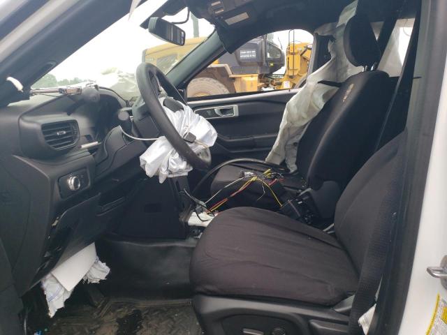 1FM5K8AB9NGB52335 - 2022 FORD EXPLORER POLICE INTERCEPTOR WHITE photo 7