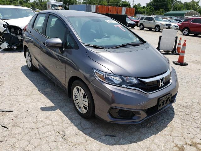 3HGGK5H43KM729723 - 2019 HONDA FIT LX GRAY photo 4