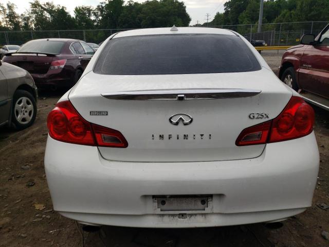 JN1DV6AR6BM452018 - 2011 INFINITI G25 WHITE photo 6