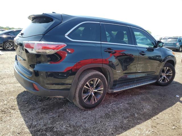 5TDKKRFH2GS505257 - 2016 TOYOTA HIGHLANDER XLE BLACK photo 3