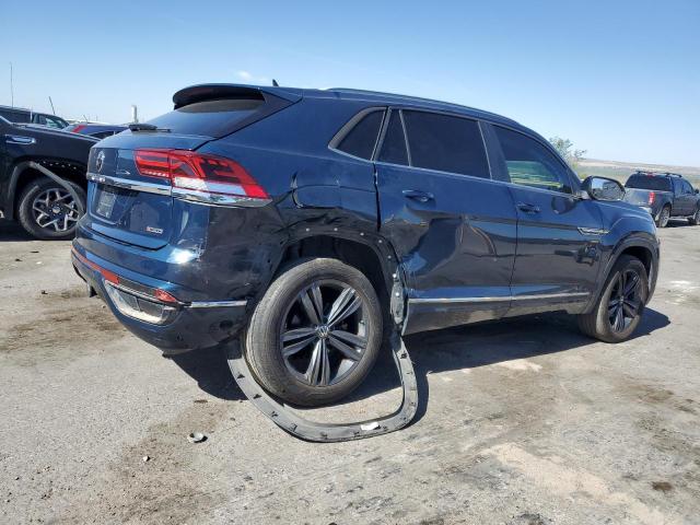 1V2NE2CA8MC201185 - 2021 VOLKSWAGEN ATLAS CROS SE Бирюзовый фото 3