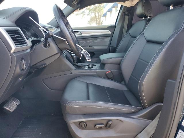 1V2NE2CA8MC201185 - 2021 VOLKSWAGEN ATLAS CROS SE Бирюзовый фото 7