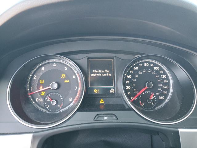 1V2NE2CA8MC201185 - 2021 VOLKSWAGEN ATLAS CROS SE Бирюзовый фото 9