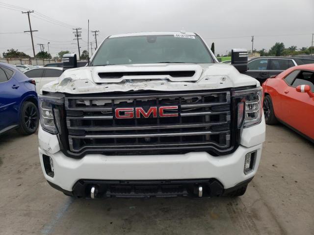 1GT49REY4MF138945 - 2021 GMC SIERRA K2500 DENALI WHITE photo 5