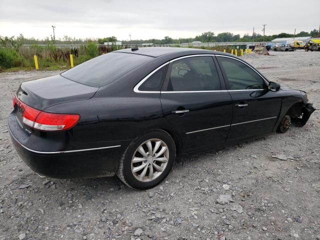 KMHFC46FX7A222064 - 2007 HYUNDAI AZERA SE BLACK photo 3