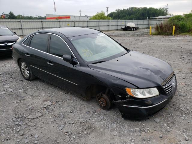 KMHFC46FX7A222064 - 2007 HYUNDAI AZERA SE BLACK photo 4