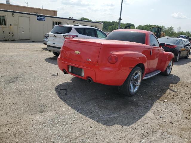 1GCES14P74B112267 - 2004 CHEVROLET SSR RED photo 3