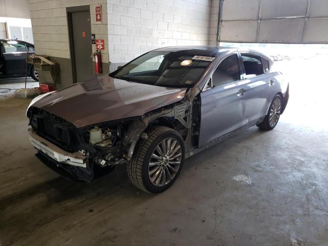 KNALW4D49F6016880 - 2015 KIA K900 GRAY photo 1