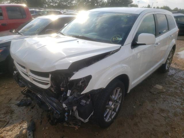 3C4PDDEG7KT745804 - 2019 DODGE JOURNEY GT WHITE photo 2