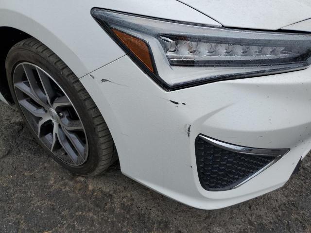 19UDE2F73KA014900 - 2019 ACURA ILX PREMIUM WHITE photo 12