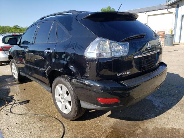 2T2HK31U78C085013 - 2008 LEXUS RX 350 BLACK photo 2