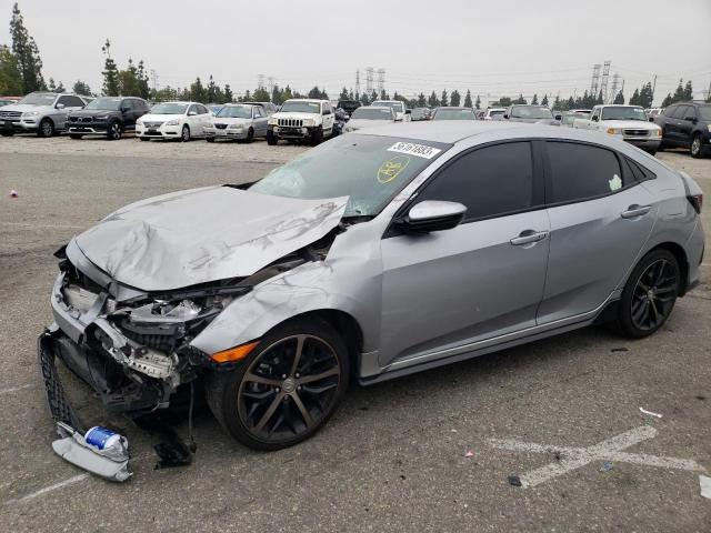 SHHFK7H48MU426593 - 2021 HONDA CIVIC SPORT 银色 照片 1