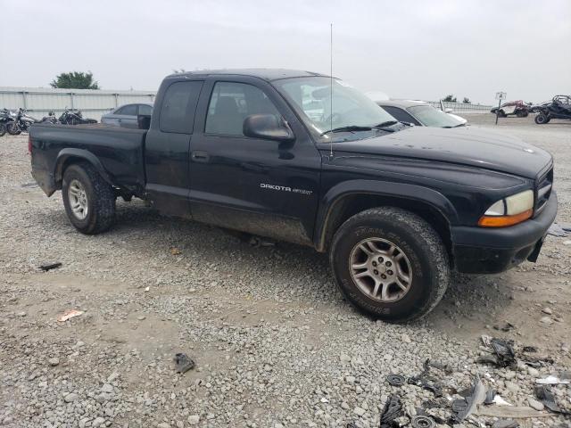 1B7GG32N62S509120 - 2002 DODGE DAKOTA SPORT GRAY photo 4