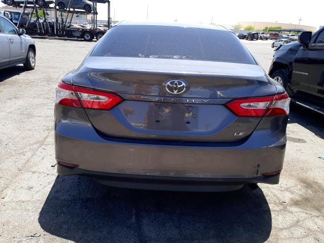 4T1B11HK3JU536769 - 2018 TOYOTA CAMRY L GRAY photo 6