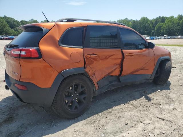 1C4PJMBB3FW709822 - 2015 JEEP CHEROKEE TRAILHAWK ნარინჯისფერი ფოტო 3