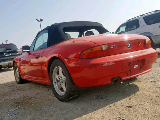 4USCH7328ELB65578 - 1996 BMW Z3  photo 3