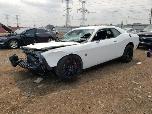 2C3CDZFJ7MH604799 - 2021 DODGE CHALLENGER R/T SCAT PACK WHITE photo 1