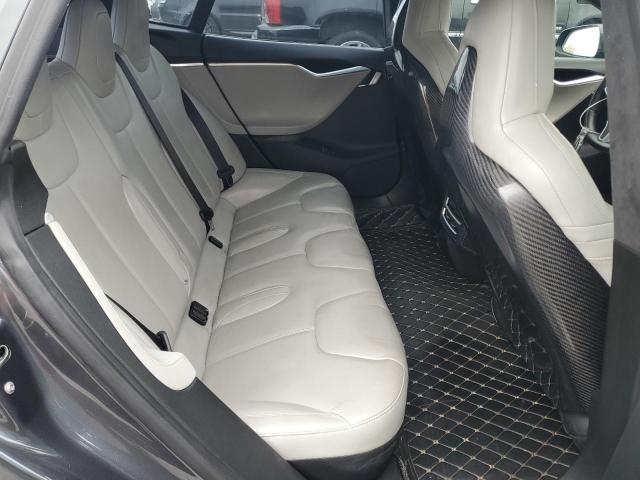 5YJSA1E41FF108399 - 2015 TESLA MODEL S GRAY photo 10