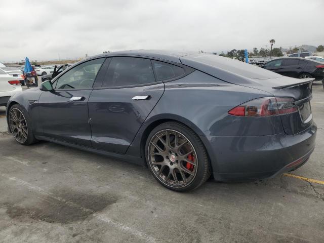 5YJSA1E41FF108399 - 2015 TESLA MODEL S GRAY photo 2