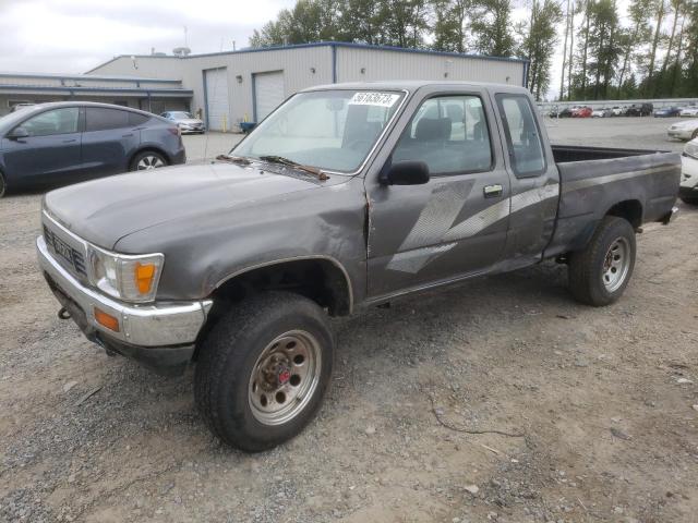 JT4RN13P5K6001782 - 1989 TOYOTA PICKUP 1/2 TON EXTRA LONG WHEELBASE DLX GRAY photo 1