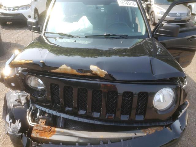 1C4NJRCB4ED708417 - 2014 JEEP PATRIOT LIMITED BLACK photo 12