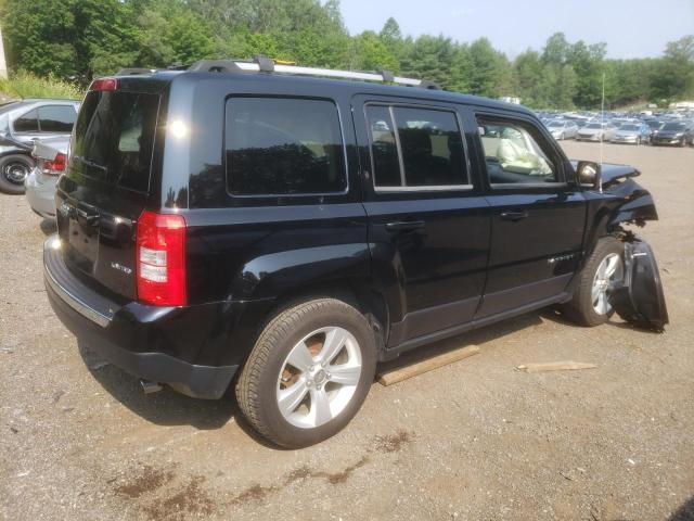 1C4NJRCB4ED708417 - 2014 JEEP PATRIOT LIMITED BLACK photo 3