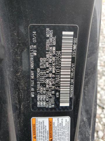 JF1ZNAA1XF8703594 - 2015 TOYOTA SCION FR-S ნაცრისფერი ფოტო 12