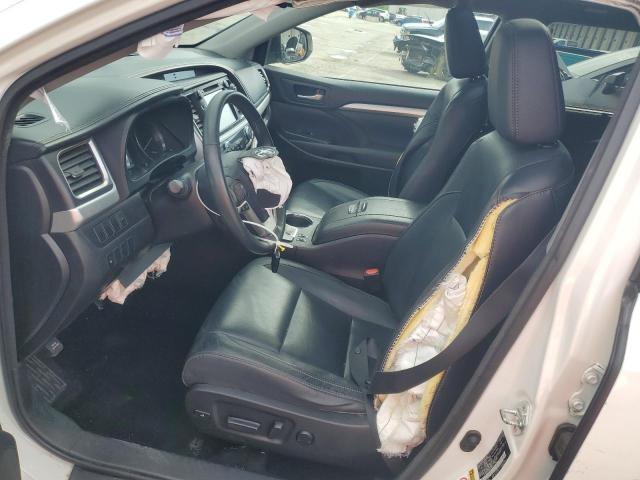 5TDJKRFH9GS246875 - 2016 TOYOTA HIGHLANDER XLE WHITE photo 7