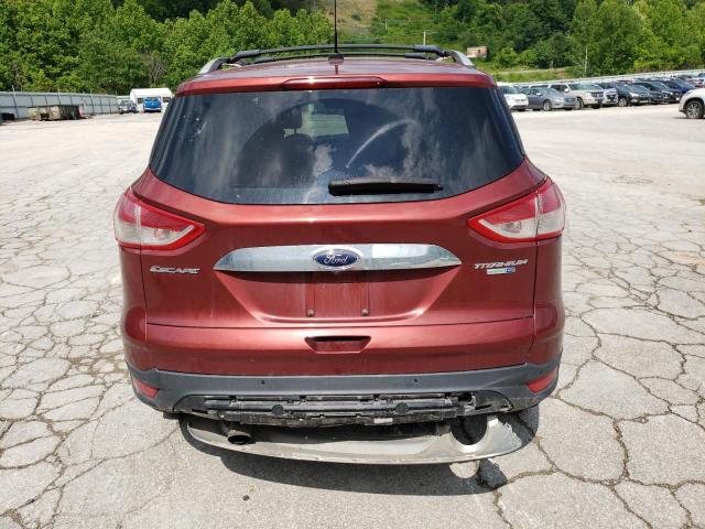 1FMCU9JX6GUB80875 - 2016 FORD ESCAPE TITANIUM MAROON photo 6