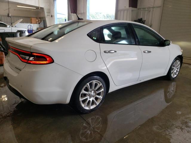 1C3CDFCA5DD336920 - 2013 DODGE DART LIMITED WHITE photo 3