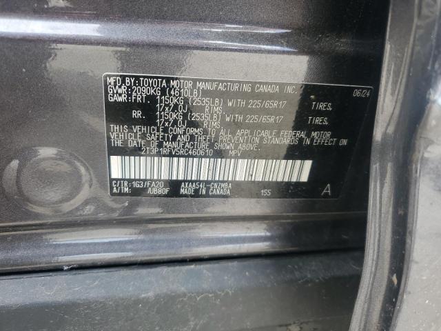 2T3P1RFV5RC460610 - 2024 TOYOTA RAV4 XLE Boz foto 13