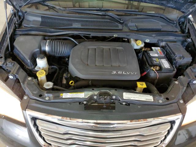 2C4RC1CG2CR233014 - 2012 CHRYSLER TOWN & COU TOURING L BLACK photo 12