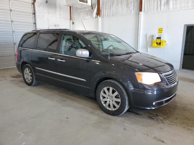 2C4RC1CG2CR233014 - 2012 CHRYSLER TOWN & COU TOURING L BLACK photo 4