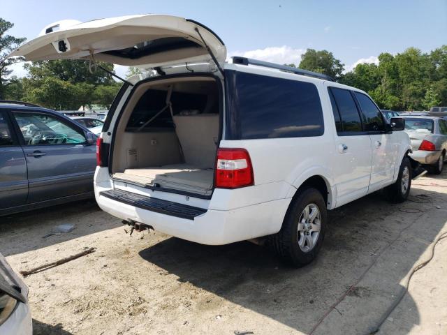 1FMJK1G57AEA99521 - 2010 FORD EXPEDITION EL XLT WHITE photo 3