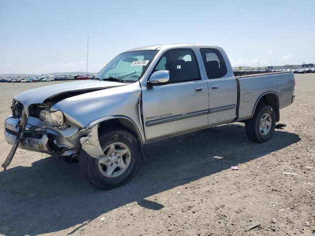 5TBRT34124S451252 - 2004 TOYOTA TUNDRA ACCESS CAB SR5 SILVER photo 1