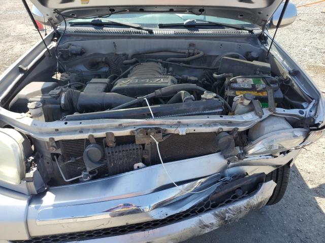 5TBRT34124S451252 - 2004 TOYOTA TUNDRA ACCESS CAB SR5 SILVER photo 11