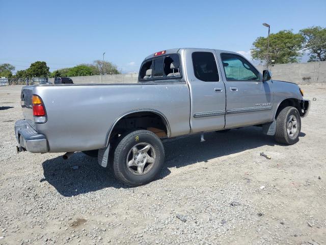 5TBRT34124S451252 - 2004 TOYOTA TUNDRA ACCESS CAB SR5 SILVER photo 3