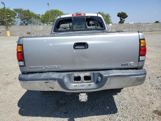 5TBRT34124S451252 - 2004 TOYOTA TUNDRA ACCESS CAB SR5 SILVER photo 6