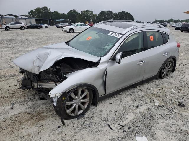 JN1AJ0HP0CM400921 - 2012 INFINITI EX35 BASE ვერცხლისფერი ფოტო 1