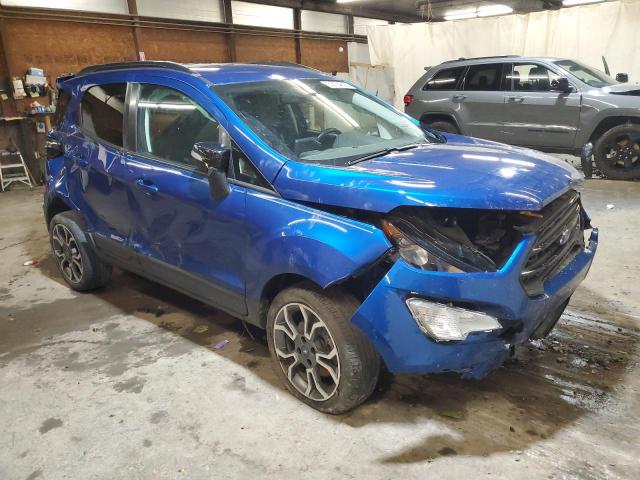 MAJ6S3JL7LC389419 - 2020 FORD ECOSPORT SES BLUE photo 4